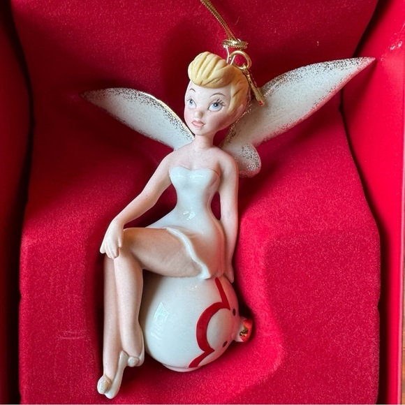 Lenox 2015 Disney Showcase Tinker Bell “Fa La La La Fairy” Ornament Original Box - Picture 6 of 13